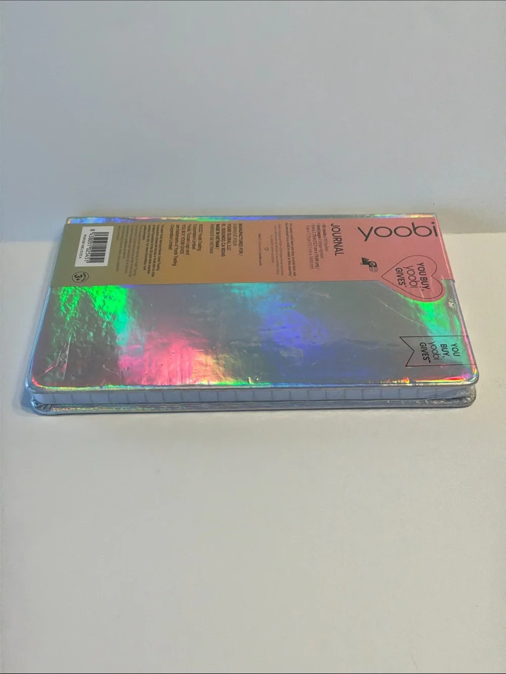 Yoobi Holographic 80 Page Ruled Journal
